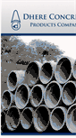 Mobile Screenshot of dhereconcrete.com